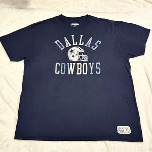 NFL Dallas Cowboys Legends Collection Patch XXL Blue T-Shirt